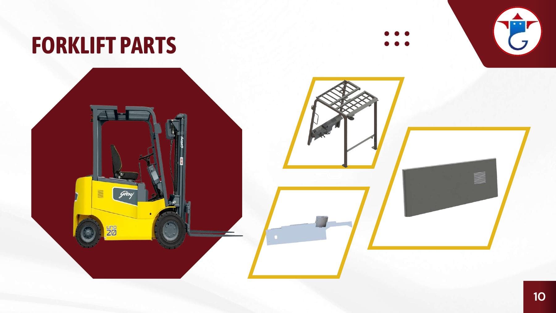 Forklift parts