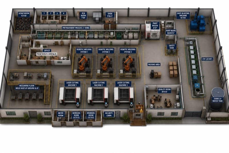 Data centre racks