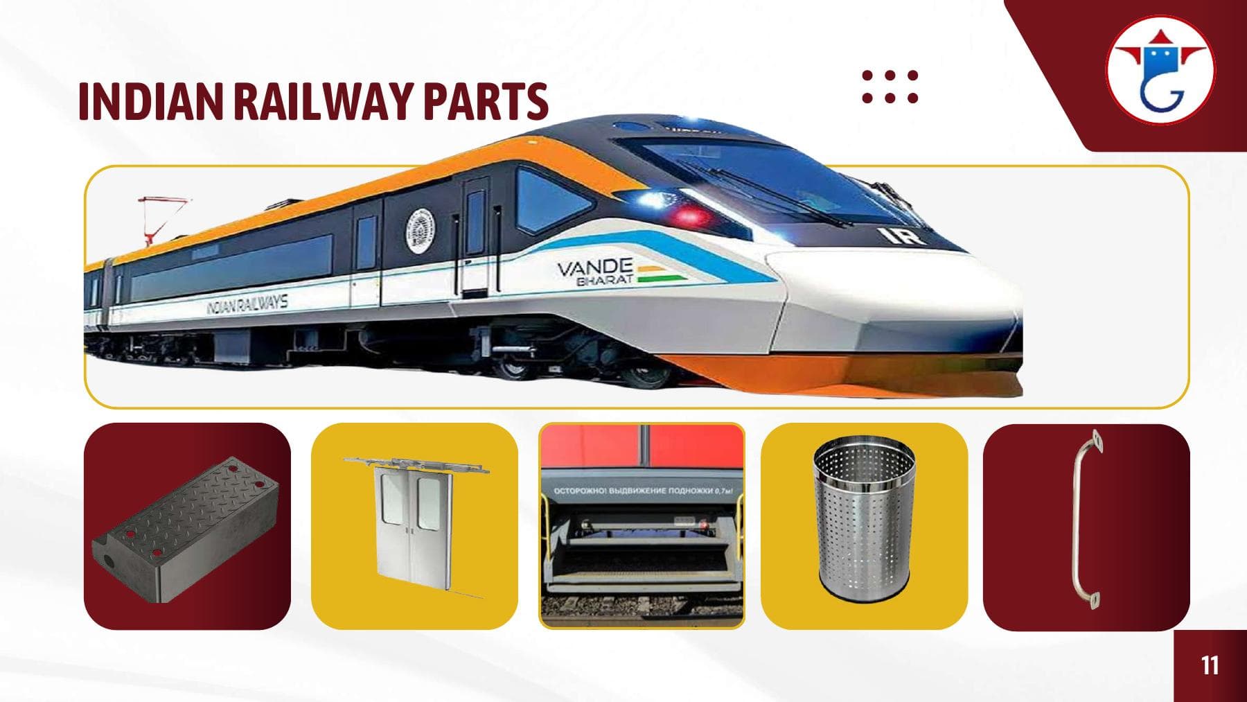 Railway parts
